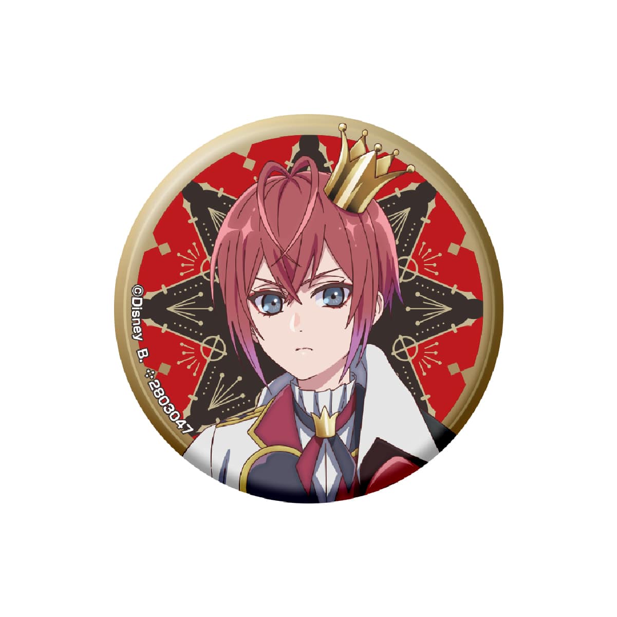 Twisted Wonderland Holographic Sparkle Can Badges