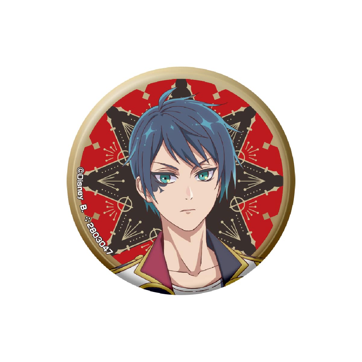 Twisted Wonderland Holographic Sparkle Can Badges
