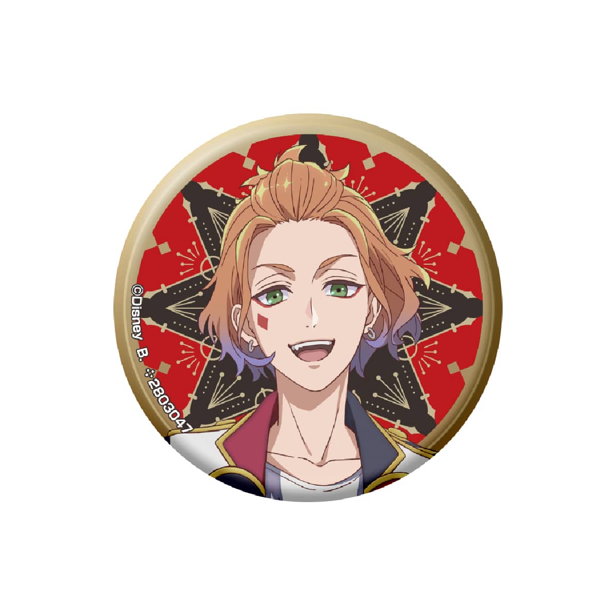 Twisted Wonderland Holographic Sparkle Can Badges
