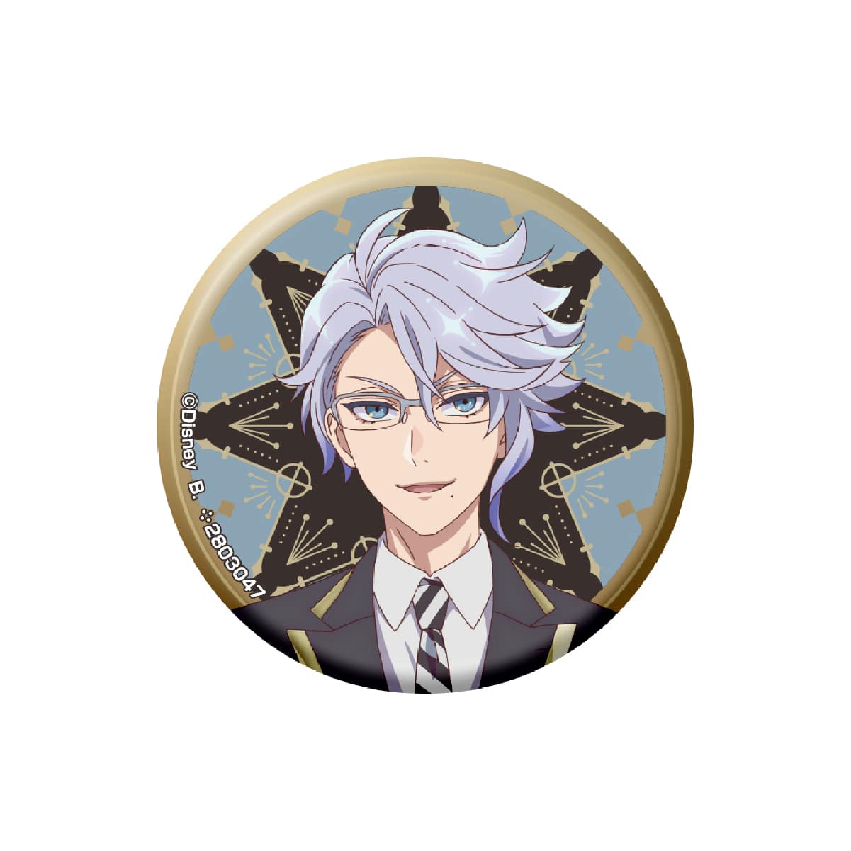 Twisted Wonderland Holographic Sparkle Can Badges