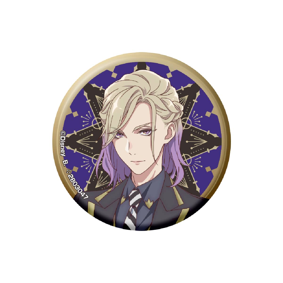 Twisted Wonderland Holographic Sparkle Can Badges
