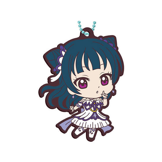 Love Live! Sunshine!! Capsule Rubber Mascot 20 Brightest Melody Believe Again Rubber Straps