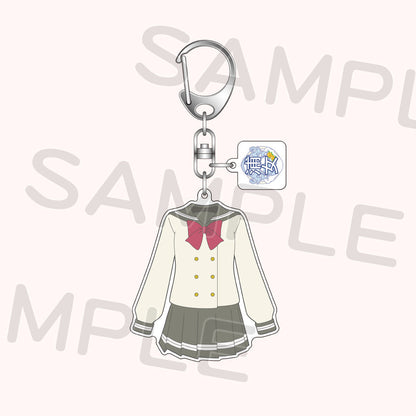 PREORDER 15th Anniversary Love Live Fest Steel Epoxy School Uniform Keychains
