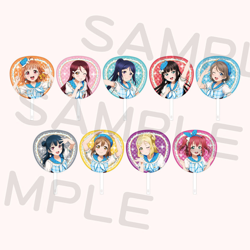 PREORDER 15th Anniversary Love Live Fest Aqours Uchiwa Fans