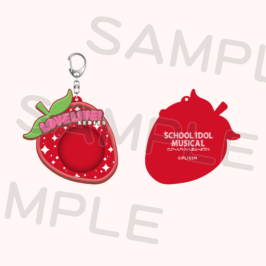 PREORDER 15th Anniversary Love Live Fest PVC Badge Holder Keychains