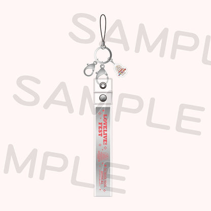 PREORDER 15th Anniversary Love Live Fest PVC Silver Streamer Keychains