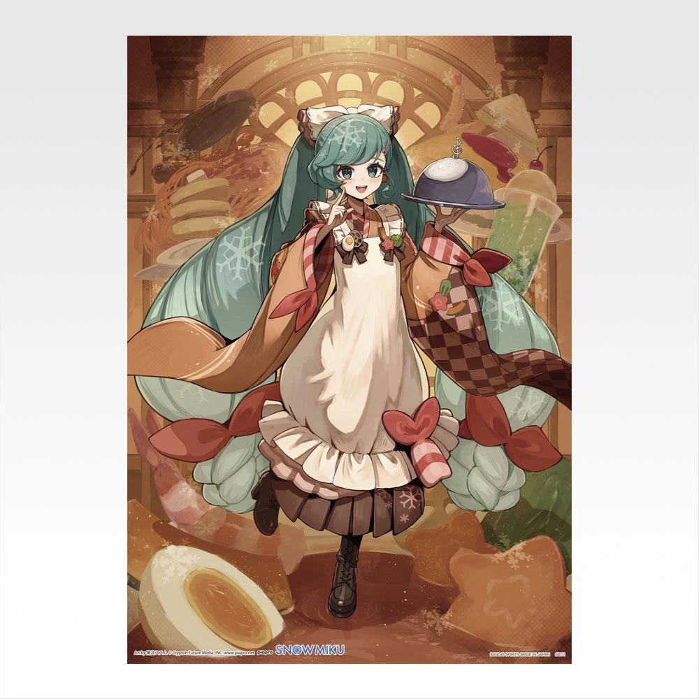 Snow Miku All-Stars A4 Clear Posters