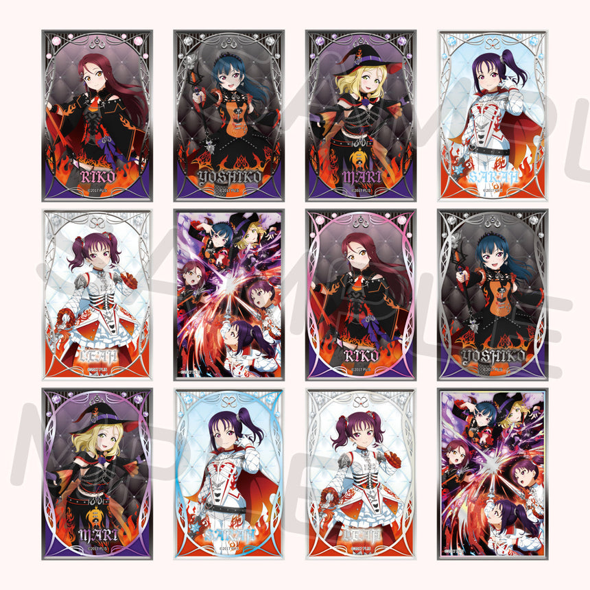 Love Live Sunshine Guilty Kiss x Saint Snow TWO-MAN LIVE Plastic Clear Cards