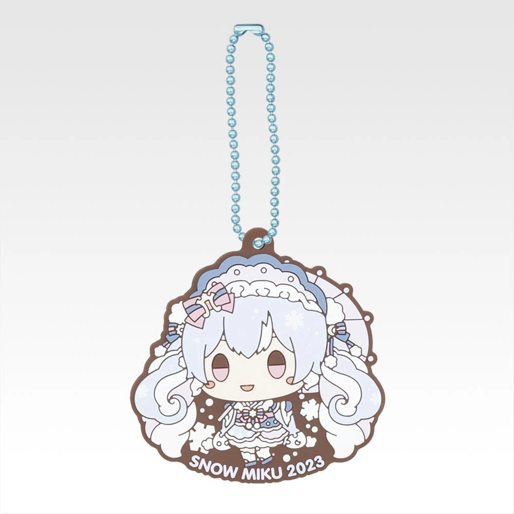 Snow Miku All-Stars Chokonokko Rubber Straps