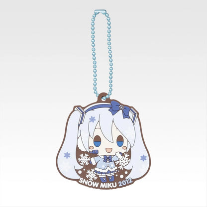 Snow Miku All-Stars Chokonokko Rubber Straps