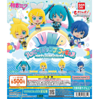 Vocaloid Happy Jump Figure Gacha Figurines