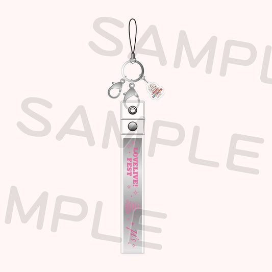 PREORDER 15th Anniversary Love Live Fest PVC Silver Streamer Keychains