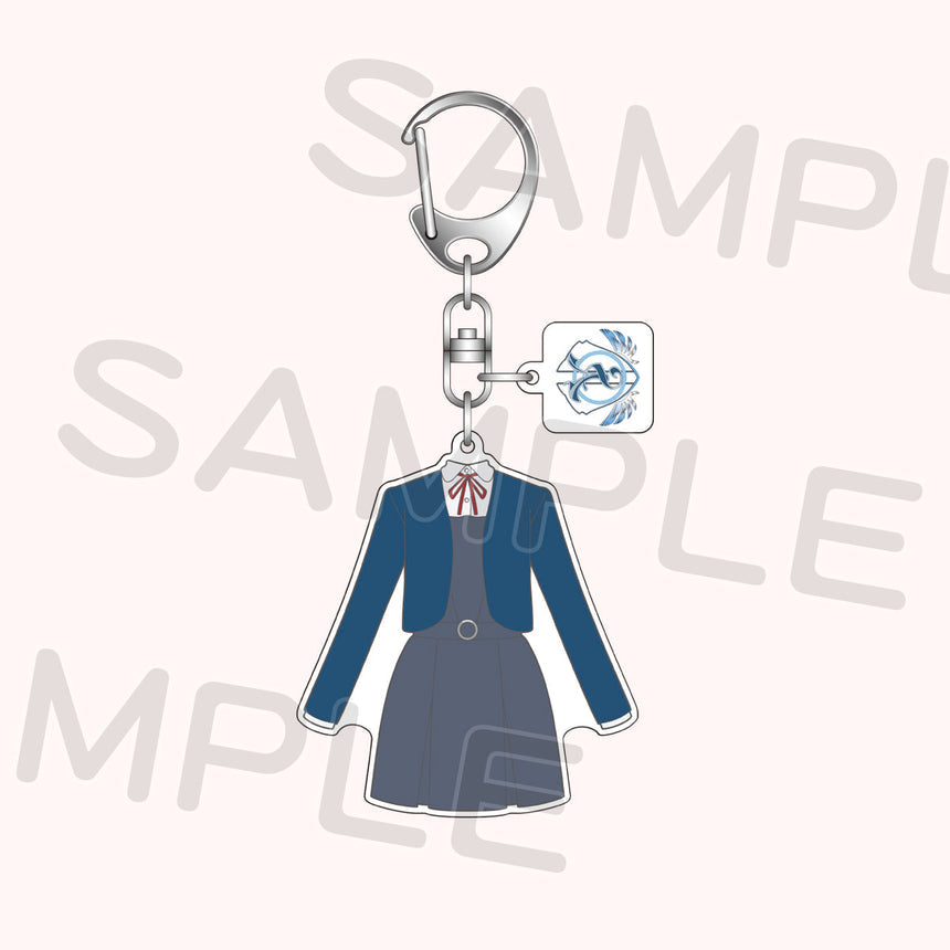 PREORDER 15th Anniversary Love Live Fest Steel Epoxy School Uniform Keychains