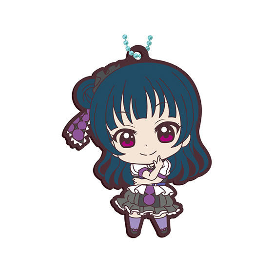 Love Live! Sunshine!! Capsule Rubber Mascot 17 Subunit 1st Single Rubber Straps
