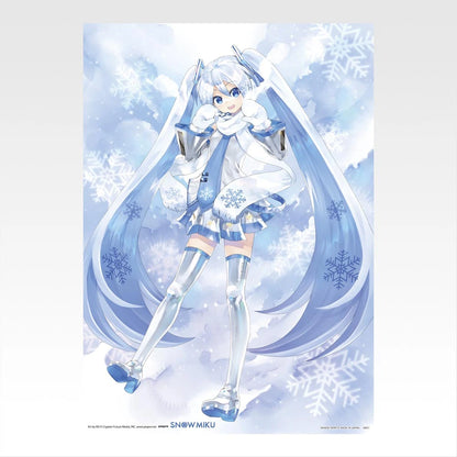 Snow Miku All-Stars A4 Clear Posters