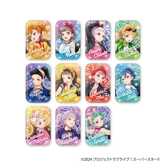 Love Live! Superstar!! Liella! 50's Teeny Bopper Rectangle Badges