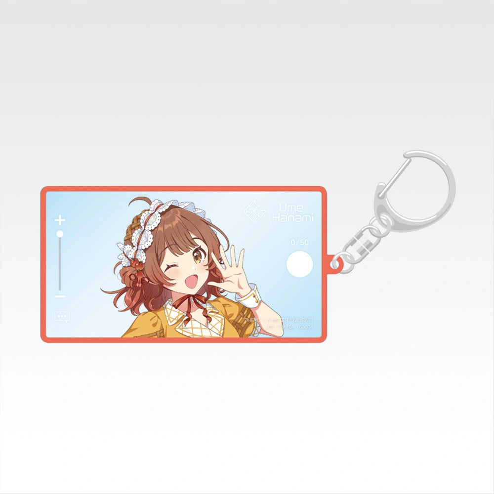 Gakuen Idolmaster Kuji Sweets Cafe Acrylic Keychains