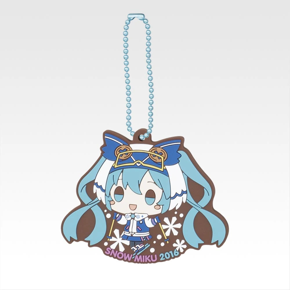 Snow Miku All-Stars Chokonokko Rubber Straps