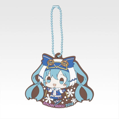 Snow Miku All-Stars Chokonokko Rubber Straps