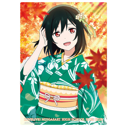 Ichiban Kuji Love Live! Sunshine!! Nijigasaki Yukata A3 Illustration Boards