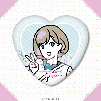 LoveLive! Superstar!! Liella Love Live! Days Yumekawaii Kujibikido Heart Badges