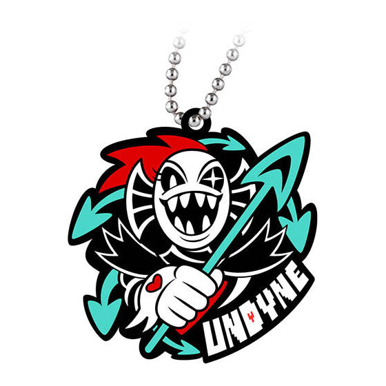 Undertale Capsule Rubber Mascot Keychains