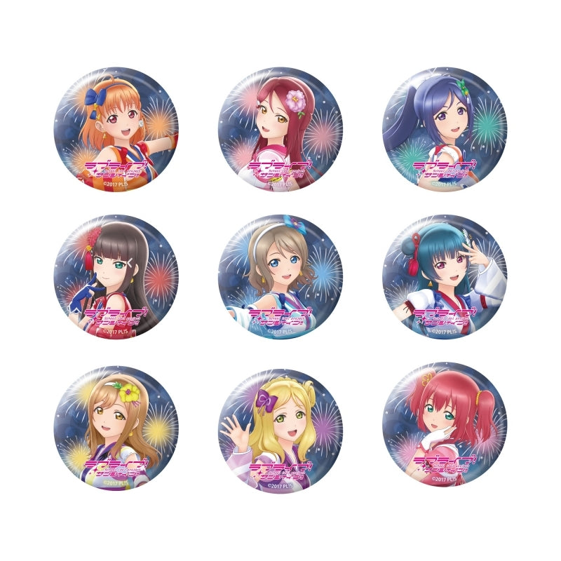 Aqours Mijuku Dreamer Holomodel Badges