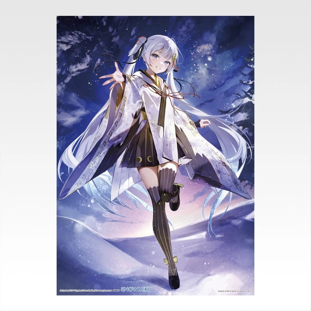Snow Miku All-Stars A4 Clear Posters