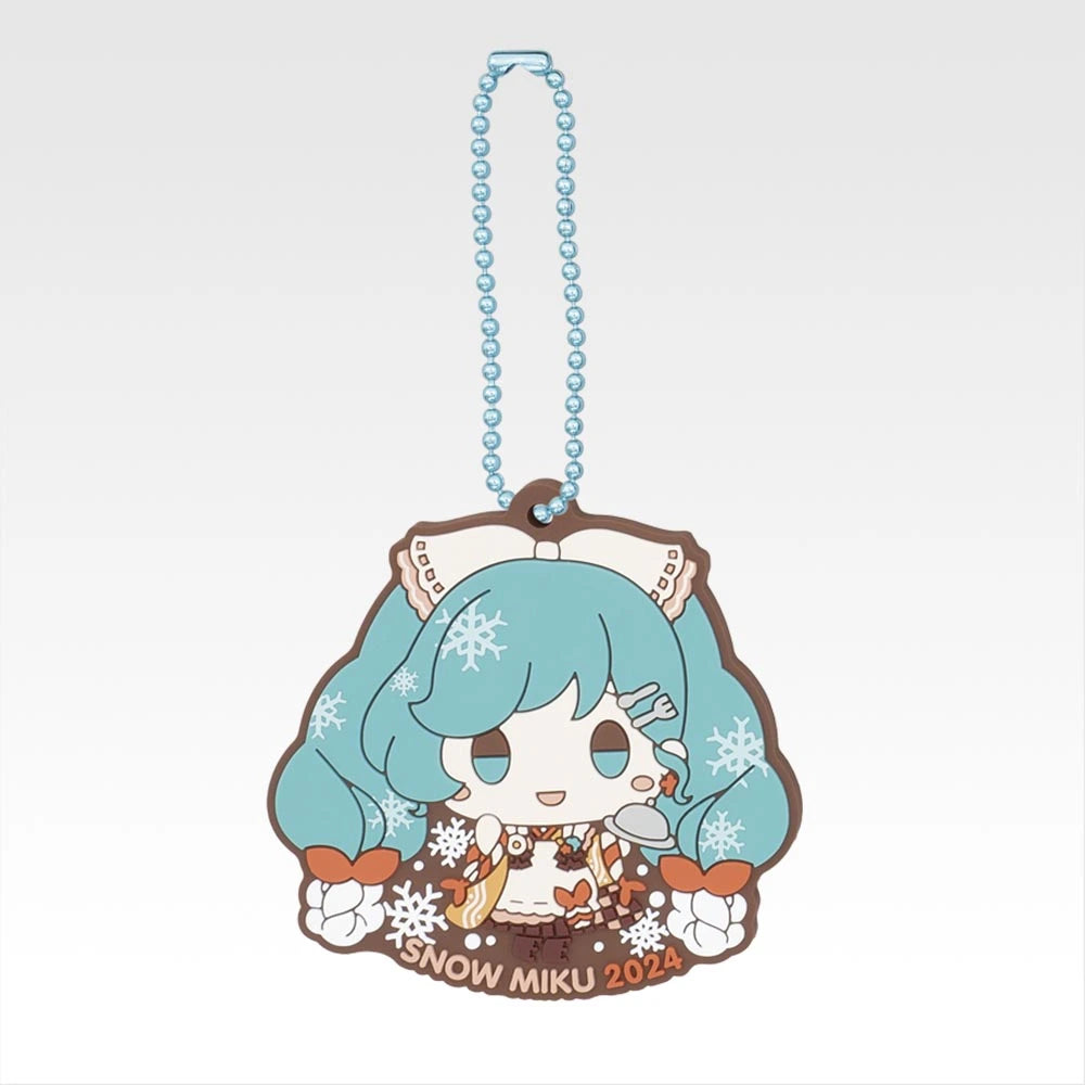 Snow Miku All-Stars Chokonokko Rubber Straps