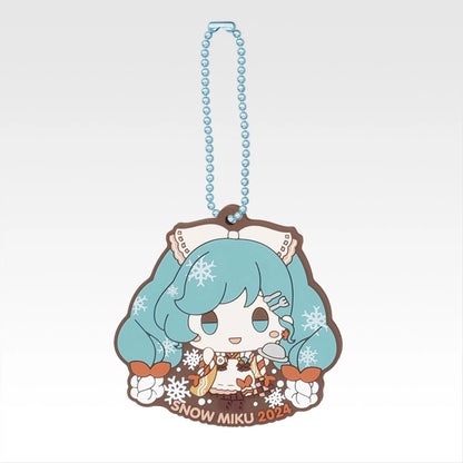 Snow Miku All-Stars Chokonokko Rubber Straps