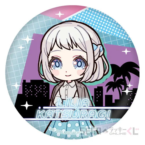 Gakuen Idolmaster Chibi Can Badges