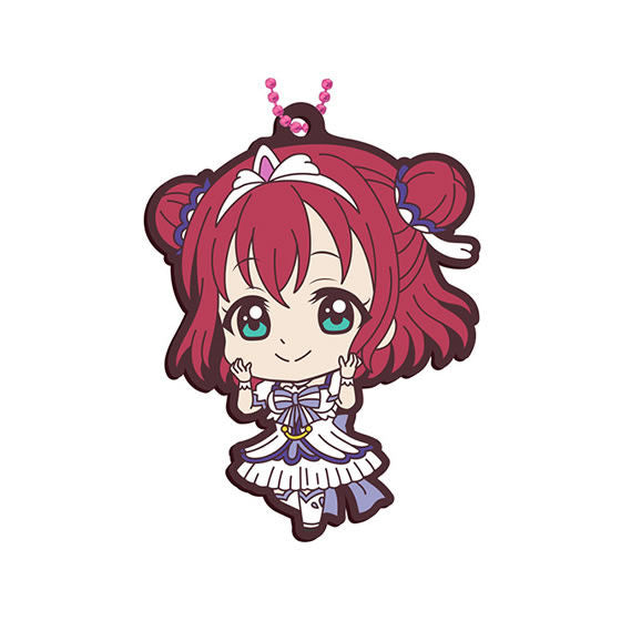 Love Live! Sunshine!! Capsule Rubber Mascot 20 Brightest Melody Believe Again Rubber Straps
