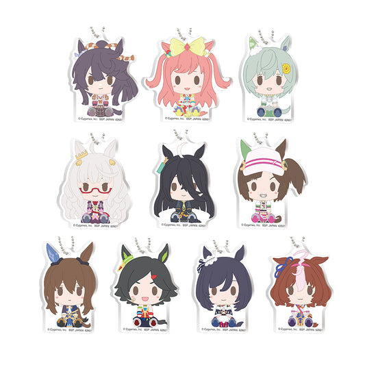 Ichiban Kuji Uma Musume No.6 Standing Acrylic Blocks Set G