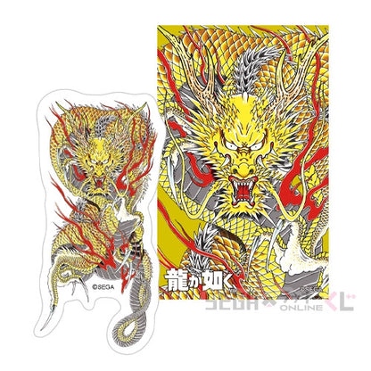 Yakuza Living with the Dragon Tattoo Sticker Sets