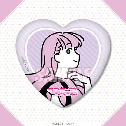 LoveLive! Superstar!! Liella Love Live! Days Yumekawaii Kujibikido Heart Badges