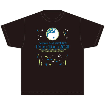 Aqours 6th LOVELIVE! Dome Tour 2020 Second Home Stage T-Shirt