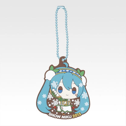 Snow Miku All-Stars Chokonokko Rubber Straps