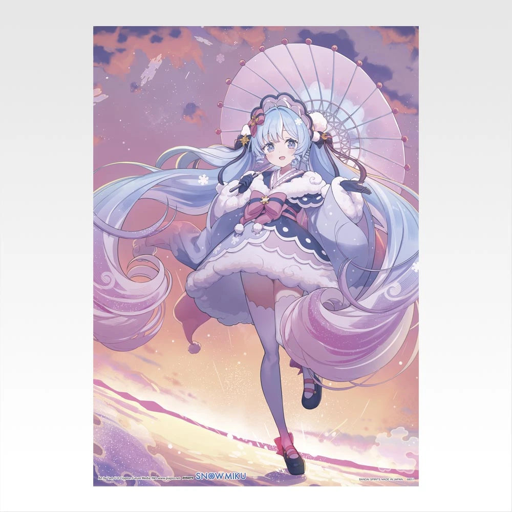 Snow Miku All-Stars A4 Clear Posters