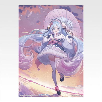 Snow Miku All-Stars A4 Clear Posters