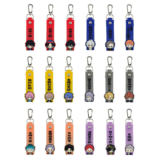 Hypnosis Mic Division Rap Battle 4th Ichiban Kuji Rubber Tag Keychains