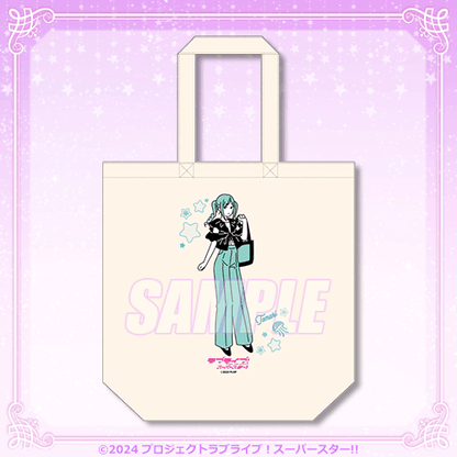 LoveLive! Superstar!! Liella Love Live! Days 5th Anni Kujibikido Canvas Tote Bags