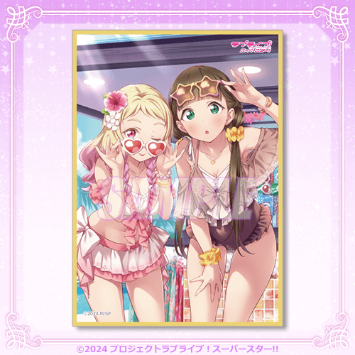 LoveLive! Superstar!! Liella Love Live! Days 5th Anni Kujibikido Shikishi Boards