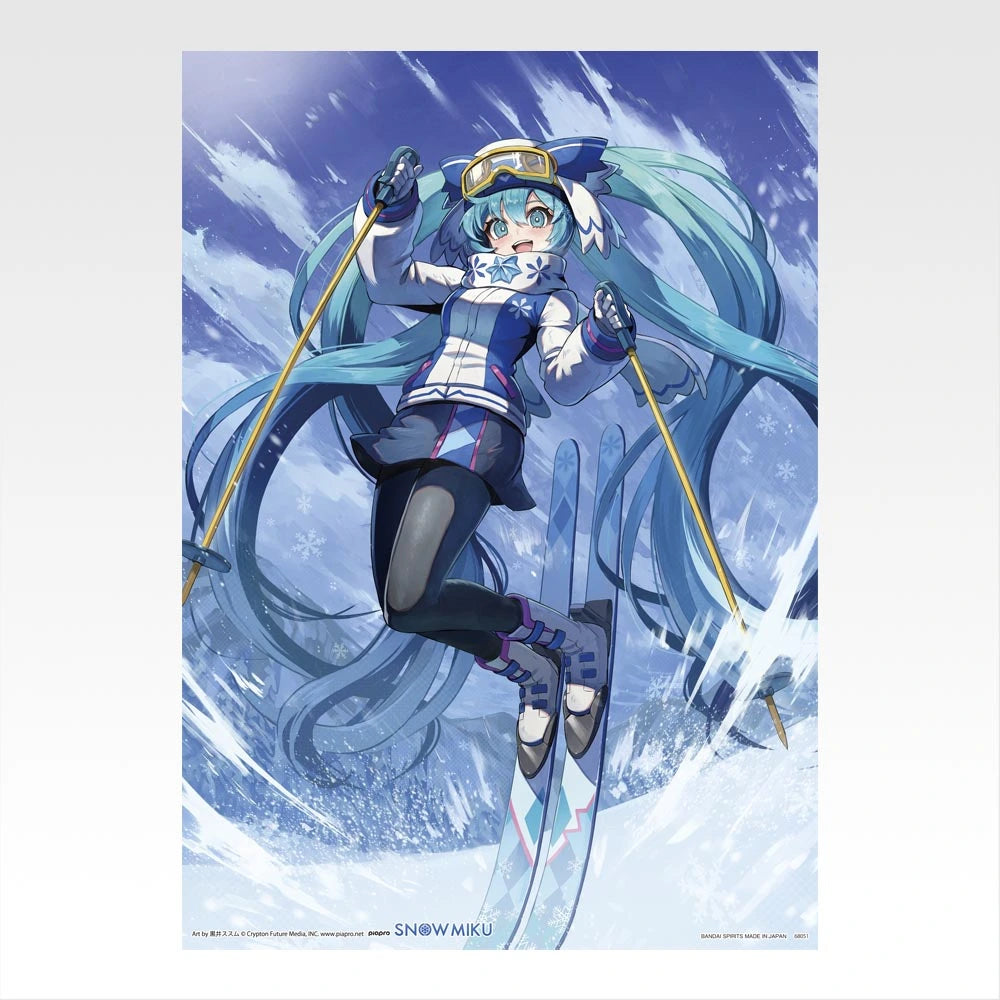 Snow Miku All-Stars A4 Clear Posters