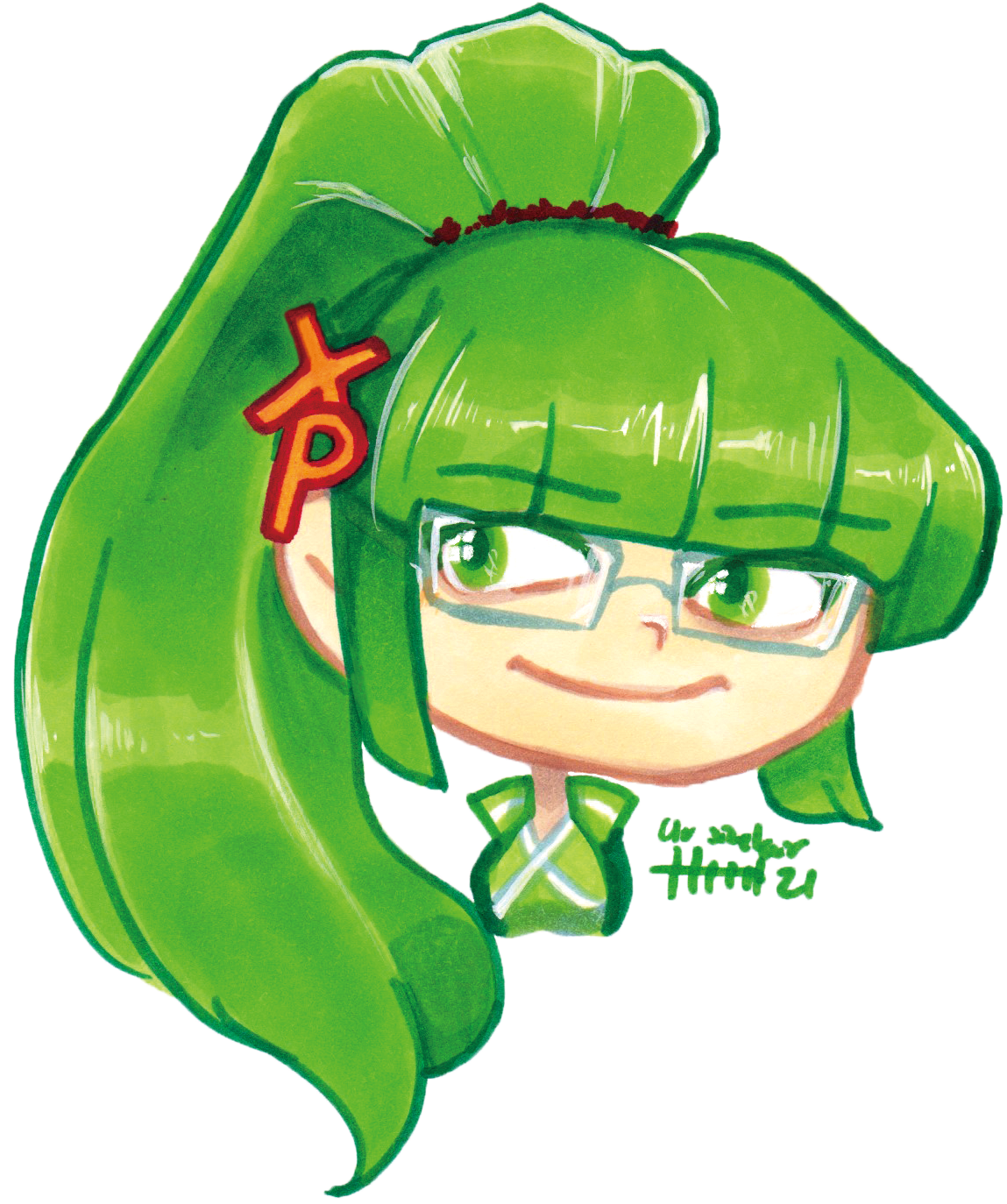 OS-tan 3-inch Holo Stickers