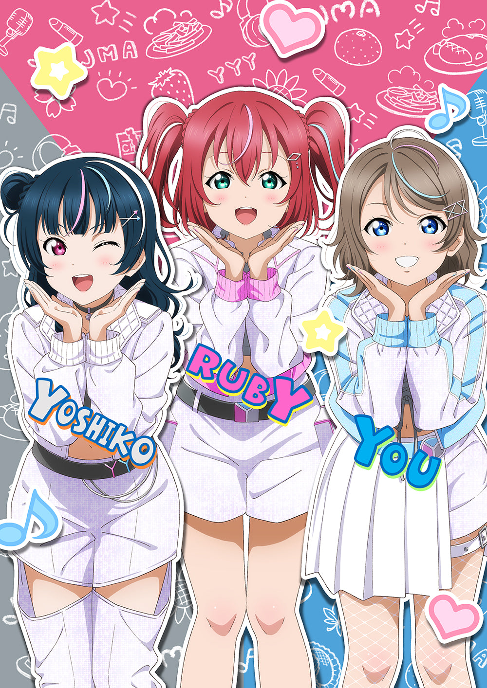 Aqours Finale Live Eikyuu Stage Trading Cards