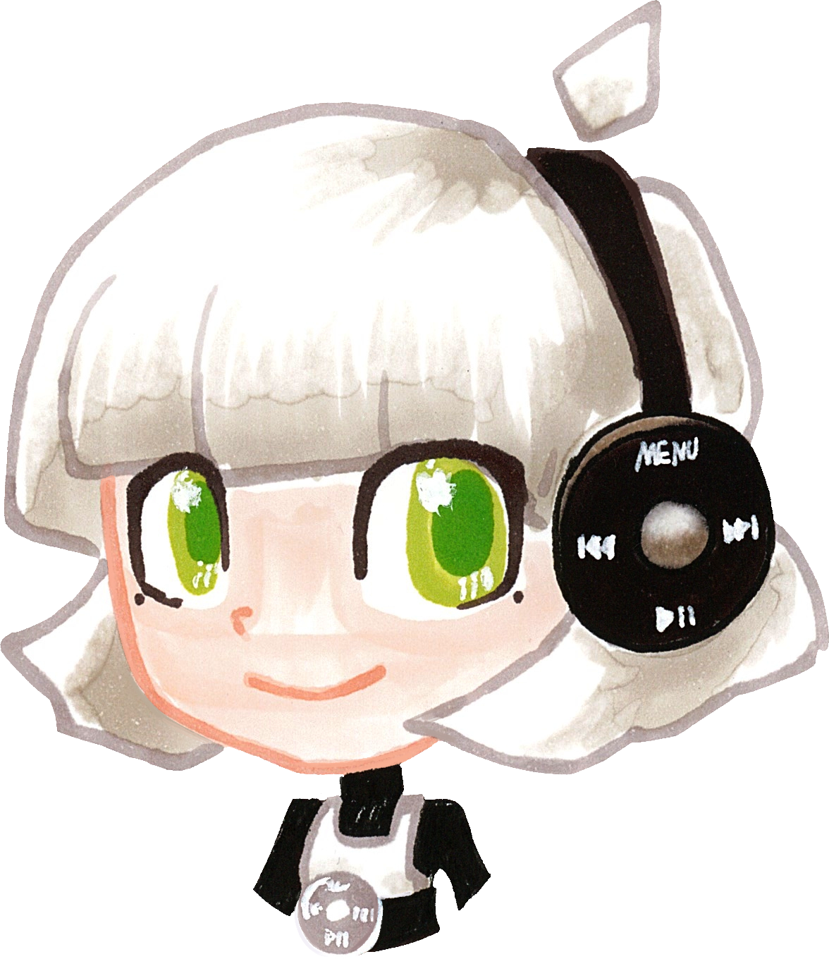 OS-tan 3-inch Holo Stickers