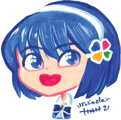 OS-tan 3-inch Holo Stickers