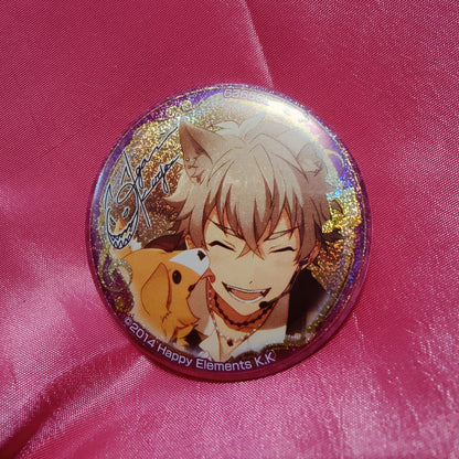 Ensemble Stars Capsule Gachapon Holo Glitter Can Badges