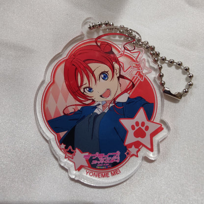 Liella! Cute Cube Harajuku Collab Winter Uniform Acrylic Keychains