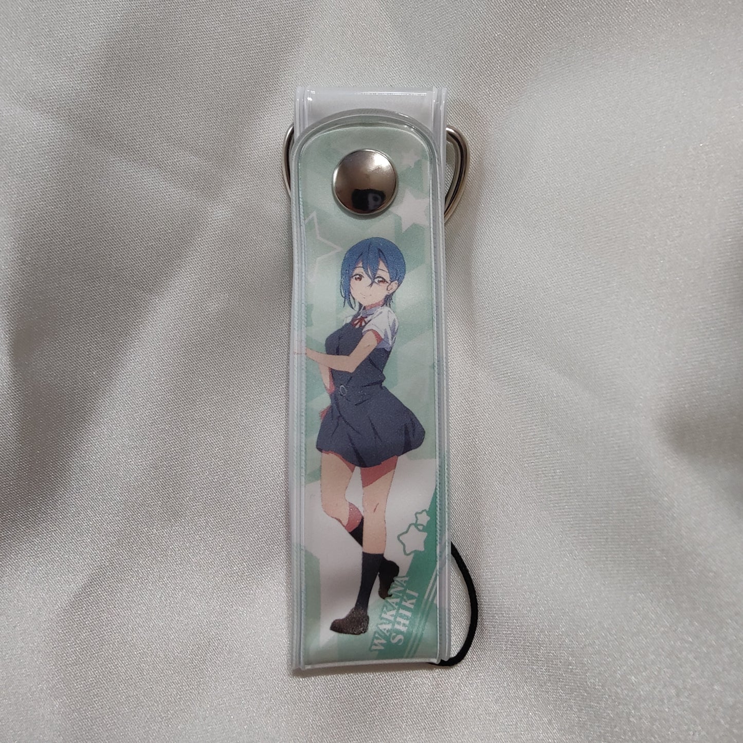 Liella! Cute Cube Harajuku Collab Summer Uniform Vinyl Strap Keychains